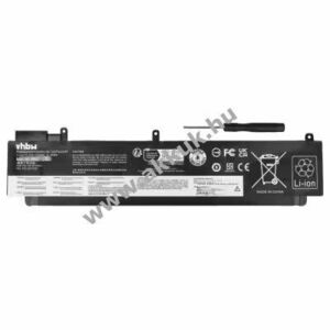Helyettesítő akku T470s wie 00HW025, Li-Polymer, 11.25V, 1000mAh kép