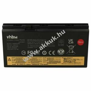 Helyettesítő akku Lenovo ThinkPad P70 4400mAh kép