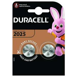 Duracell Speciális 2025 3V lítium Gombelem 2db (DL2025/CR2025) kép