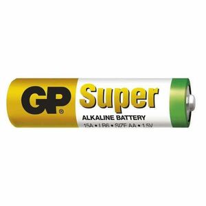 GP Super alkáli AA (LR06) ceruza elem 4db/zsugor kép