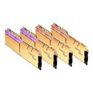 G.Skill Trident Z Royal Series - DDR4 - kit - 128 GB: 4 x 32 GB - DIMM 288-pin - 4000 MHz / PC4-32000 - unbuffered (F4-4000C18Q-128GTRG) kép