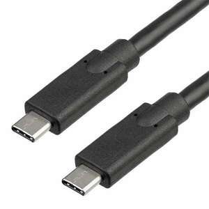 Akyga AK-USB-25 USB3.1 Type-C / Type-C cable 1m Black AK-USB-25 kép