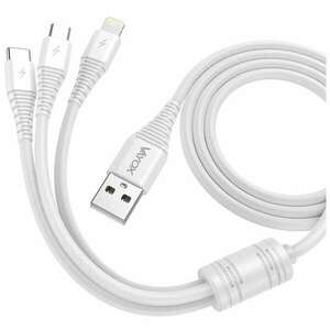 Vayox VA0122 - 3 az 1-ben USB Kábel (Micro USB, USB-C, Villám) -... kép
