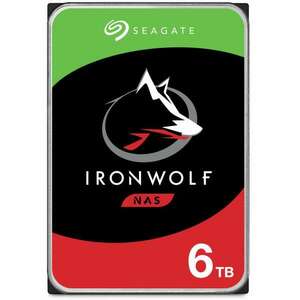 Seagate 6TB IronWolf SATA3 3.5" NAS HDD kép
