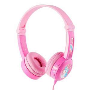 Buddyphones Travel Vezetékes Gyerek Headset - Pink kép