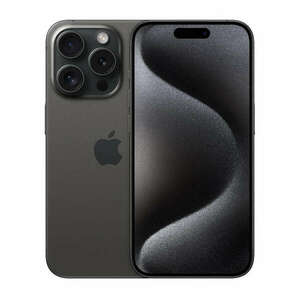 Apple iPhone 15 Pro 128GB - Fekete + Hydrogél fólia kép
