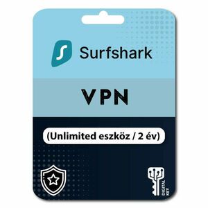 Sursfhark VPN (Unlimited eszköz / 2 év) (Elektronikus licenc) kép