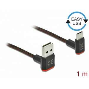 Delock EASY-USB 2.0 kábel A-típusú csatlakozódugó - USB Type-C cs... kép