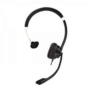 V7 Deluxe Mono Vezetékes Headset - Fekete/Ezüst kép