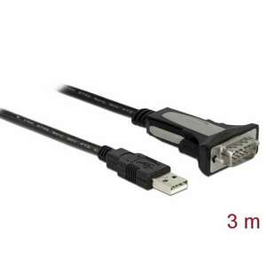 Delock USB 2.0 - 1 x soros RS-232 adapter 3 m kép