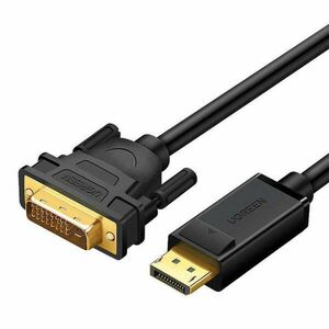 DisplayPort-DVI kábel UGREEN DP103, FullHD, egyirányú, 1, 5m (fekete) kép