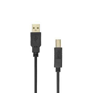 Sbox kábel, cable usb a male - usb b male 3 m USB-1013/R kép