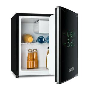 Klarstein Spitzbergen Aca, hűtőszekrény fagyasztóval, 46 liter, F energiahatékonysági osztály, fekete kép