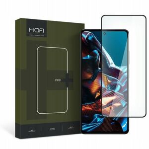 HOFI Glass Pro Full Screen üvegfólia Xiaomi Redmi Note 12 Pro 5G / Poco X5 Pro 5G, fekete kép
