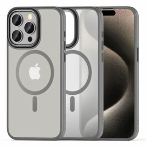 Tech-Protect Magmat MagSafe tok iPhone 15 Pro, titanium kép