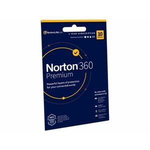 Norton 360 Premium 75GB, 1 felhasználó, 10 eszköz, 1 év (Aktiváló kulcs) kép