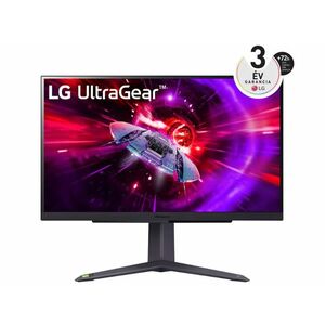 LG UltraGear 27 QHD IPS 165Hz Gaming monitor (27GR75Q-B) fekete kép