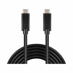 Sandberg USB-C > USB-C 2M USB 3.1 Gen.2 - adatkábel (136-09) fekete kép