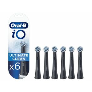Oral-B iO Series Ultimate Clean XL-Pack pótfej, 6db, fekete (10PO010366) kép
