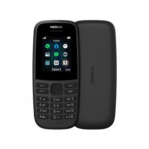 Nokia 105 - 2019 (16KIGB01A18) fekete kép