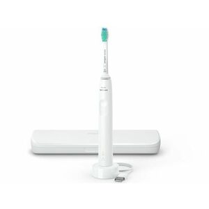 Philips Sonicare S3100 HX3673/13 elektromos fogkefe, fehér utazótokkal kép