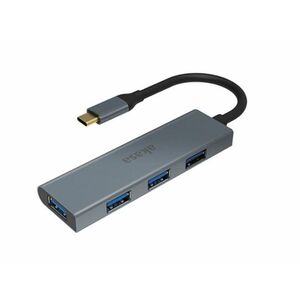 Akasa USB Type-C 4 Port Hub Adapter (AK-CBCA25-18BK) kép