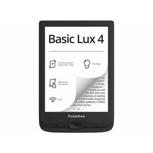 PocketBook Basic Lux 4 e-book olvasó (PB618-P-WW) fekete kép