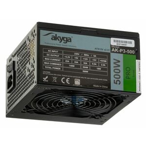 Akyga Pro 500W ATX PC tápegység (AK-P3-500W) kép