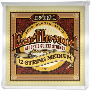 Ernie Ball 2012 Earthwood 80/20 Bronze 12-String Medium kép