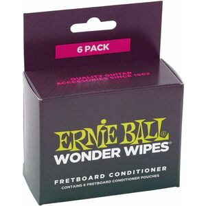 Ernie Ball Wonder Wipes Fretboard Conditioner 6-Pack kép