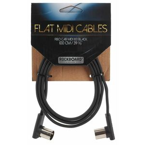 RockBoard Flat MIDI Cable - 2 m Black kép