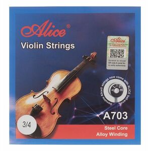 Alice A703 Basic Violin Strings 3/4 kép