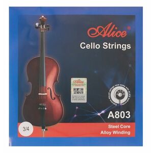 Alice A803 Basic Cello Strings 3/4 kép