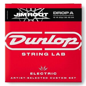 Dunlop Jim Root String Lab Guitar Strings 12-64 Drop A kép