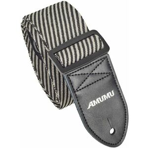 Amumu Black & White Tweed Strap kép