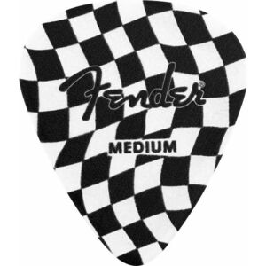 Fender 351 Celluloid Picks, Checkerboard kép