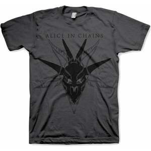 Alice in Chains Ing Black Skull Charcoal Mens Férfi Charcoal M kép