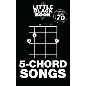 The Little Black Songbook The Little Black Book Of 5-Chord Songs Kotta kép