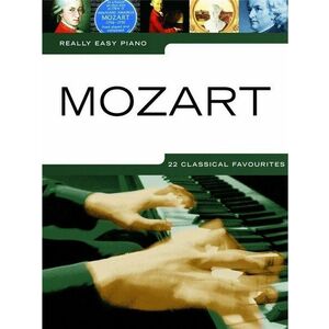 Music Sales Really Easy Piano: Mozart Kotta kép