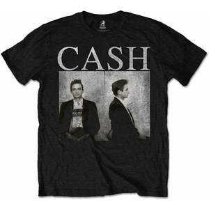 Johnny Cash Ing Mug Shot Black M kép