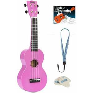 Mahalo MR1-PK SET Szoprán ukulele Rózsaszín kép