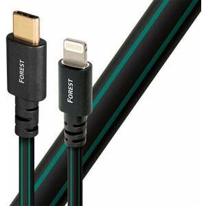 AudioQuest Forest 1, 5 m Fekete-Zöld Hi-Fi USB-kábel kép