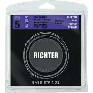 Richter Ion Coated Electric Bass 5 Strings - 045-130 kép