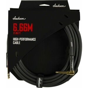 Jackson High Performance Cable Fekete 6, 66 m Egyenes - Pipa kép