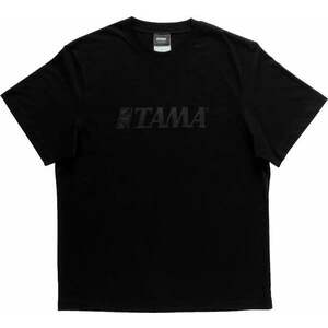 Tama Ing T-Shirt Black with Black Logo Unisex Black M kép