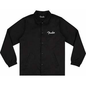 Fender Dzseki Spaghetti Logo Coaches Jacket Black XL kép
