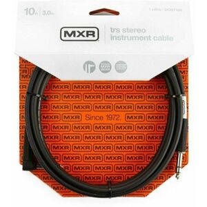 Dunlop MXR DCIST10R TRS Cable 10ft Fekete 3 m Egyenes - Pipa kép