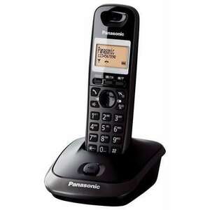 PANASONIC Telefon, vezeték nélküli, PANASONIC "KX-TG2511HGT", fekete kép