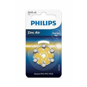 Philips Minicells ZA10B6A/00 háztartási elem Egyszer használatos... kép