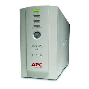 APC Back-UPS BK350EI szünetmentes Tápegység, torony (CS) (3+1 IEC13) 350VA (210 W) 230V Power-Saving OFFLINE - USB inter kép